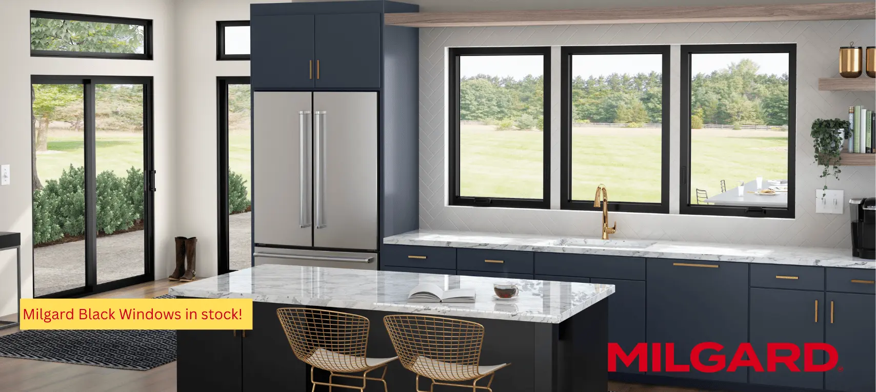 milgard black window